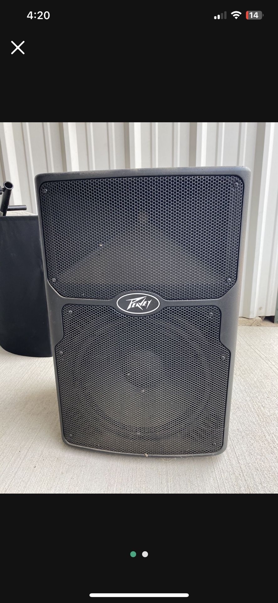 Peavey PVX p12 PA system (single Speaker)