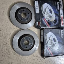Brand  New Front Rotors For Toyota Highlander