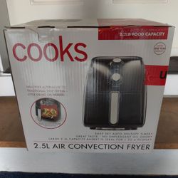 NEW Cooks 2.5L Air Fryer