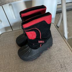 Little Boys Snow Boots Size 8