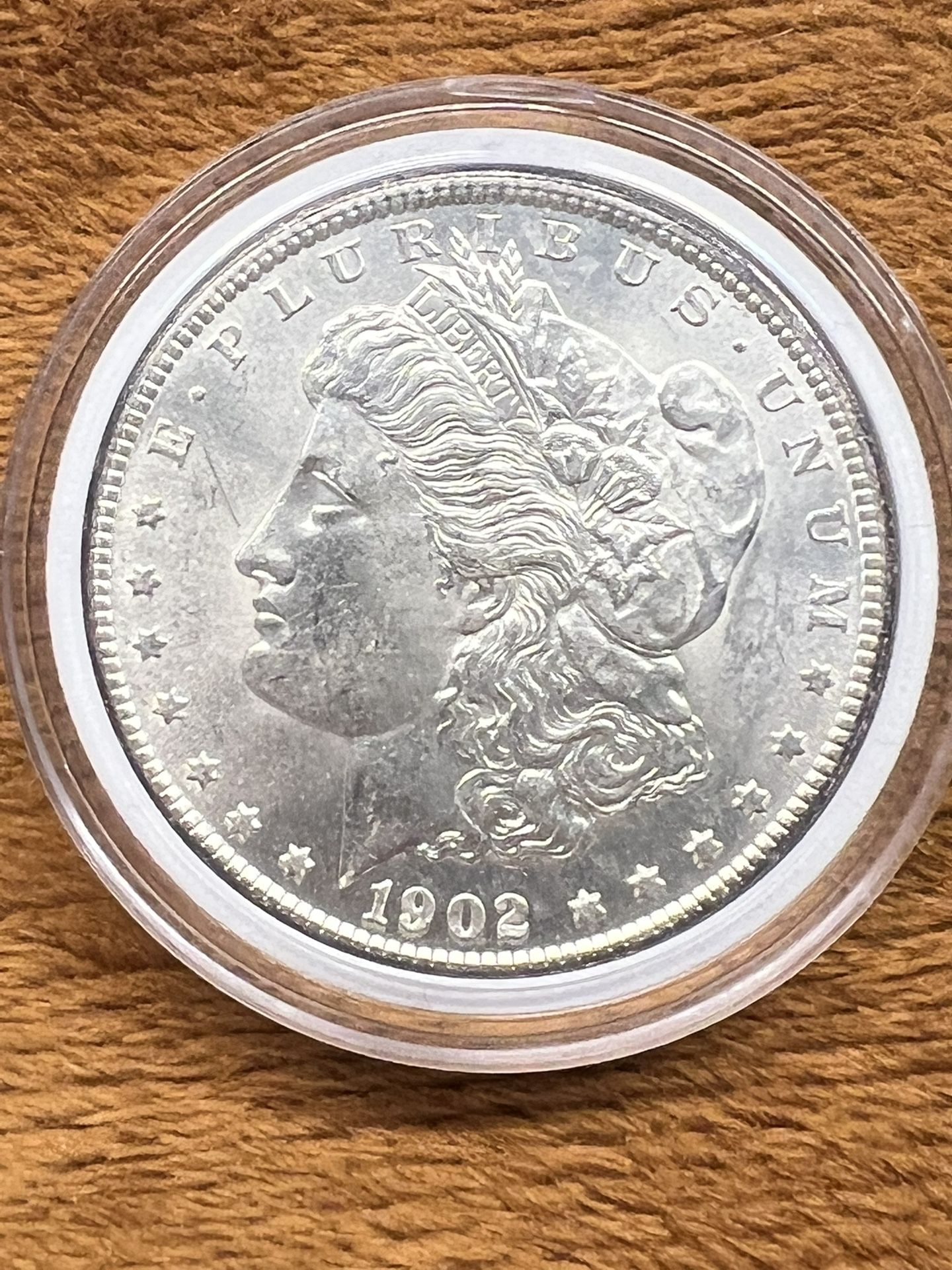 1902 O Silver Morgan Dollar MS 63