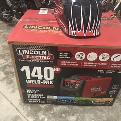 Lincoln Welder And New Welding Helmet