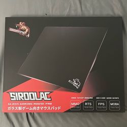 Glass Gaming Mousepad 400x500mm(Amazon brand $90)