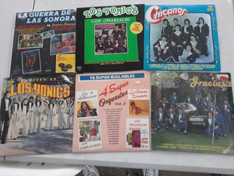LPS DE MUSICA GRUPERA CUMBIAS ETC. DE VENTA