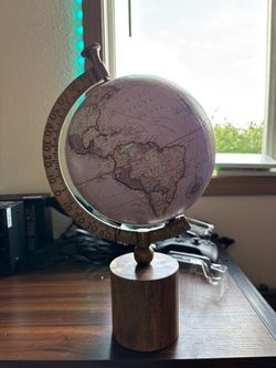 Vintage Style Decorative World Globe