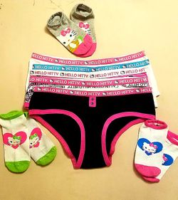 Hello Kitty boxers and socks