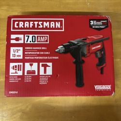 CRAFTSMAN 1/2-in 7 -Amp Variable Speed Hammer Drill