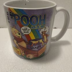 Disney Pooh and His Pals Poohs Trip to The Bank Mug