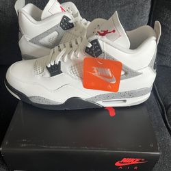 Brand New Jordan 4 White Cement Size 14  $275
