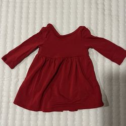 Red Newborn Dress