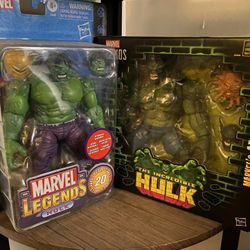 Marvel Legends Hulk and Abomination 