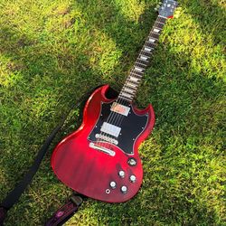 Epiphone SG Standard Electric Guitar - Cherry