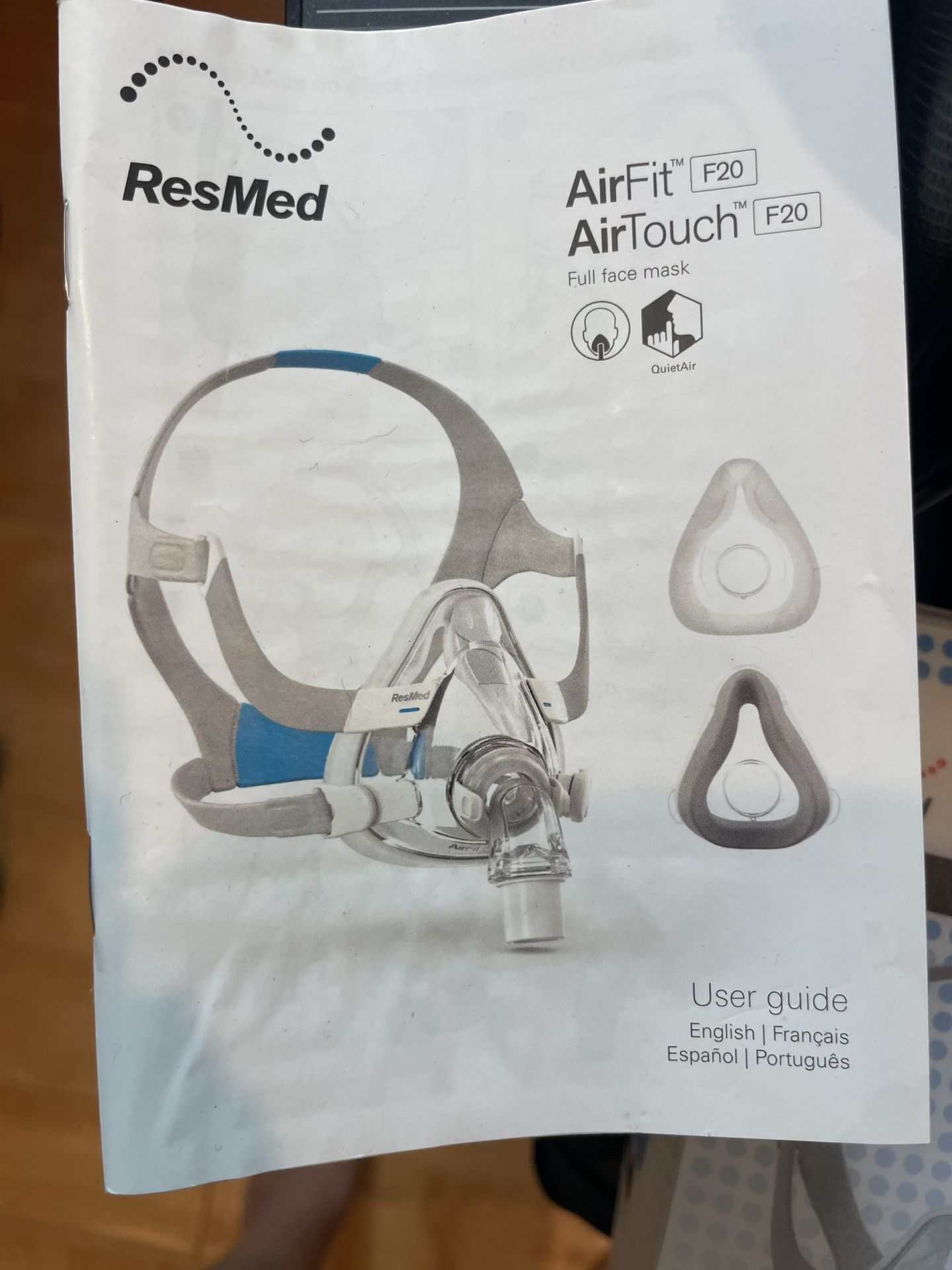 AirFit™ F20 AirTouch™ Full face mask F20