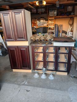 Cabinets all 6 for 220.00