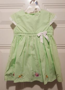 Dress size 24 mths with diaper cover (NEW)