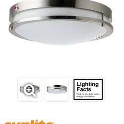 NEW Sunlite 45604-SU 23W LED Dimmable Fixture LFX/DCO16/BN//D/30K/EM (150
