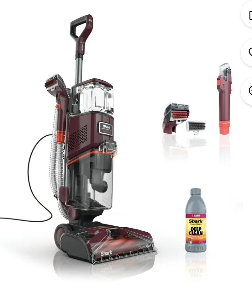 Shark Shark CarpetXpert Pet Upright Deep Carpet Cleaner with Handheld Spot & Stain Eliminator, 12oz Cleanser, EX150
