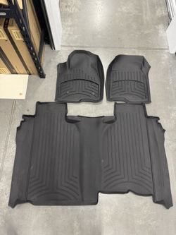 2021 GMC Sierra Crew Cab Weathertech Floor Mats Liners