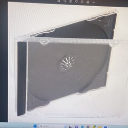 Cd plastic Jewel Cases, Compact Disc, Cd, Case, Lot Of 400 Used