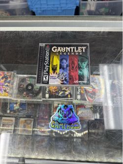 Gauntlet legends PS1 $40 Gamehogs 11am-7pm