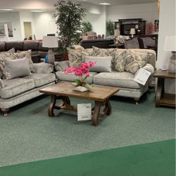 Sofa and love seat living room set