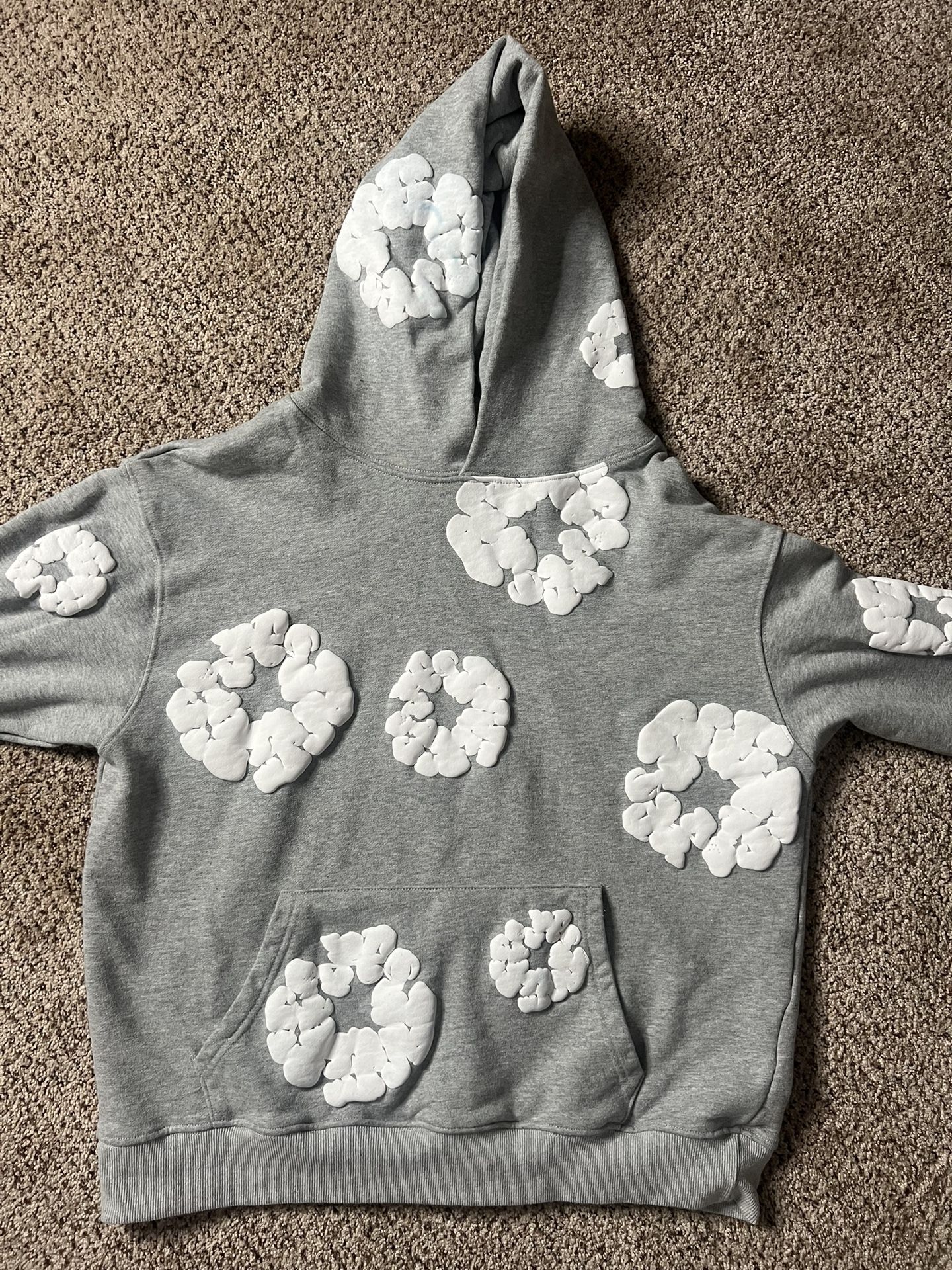Gray Denim Tears Hoodie