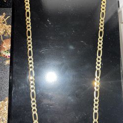 14kt Gold Fígaro Chain