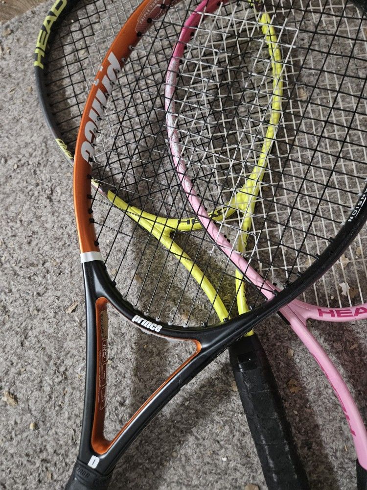 Prince And Head Tennis Rackets