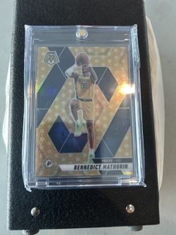2024-25 Bennedict Mathurin Mosaic Honey Comb Case Hit Card🔥