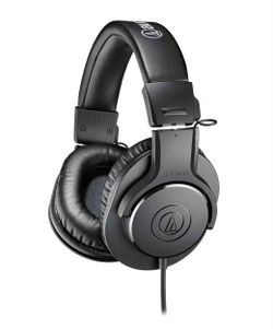 Audio Technica ATH-M20X, Professional Studio Monitor Headphones