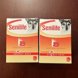 Senilife For Elderly Dogs Dementia Brand New Sealed 2 Bottles