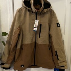 Quicksilver Snow Jacket New 