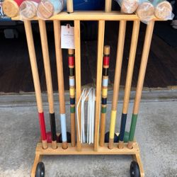 Hearth and Hand with Magnolia croquet set from Target.