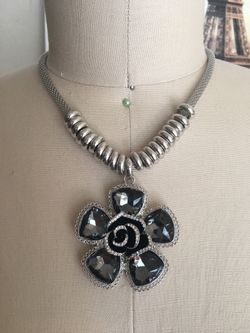 Necklace, bracelets, earrings