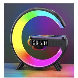 Speaker Wireless Phone Charger And Light 