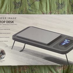 Laptop Desk w/ Wireless Charging – Discounted Price for Today