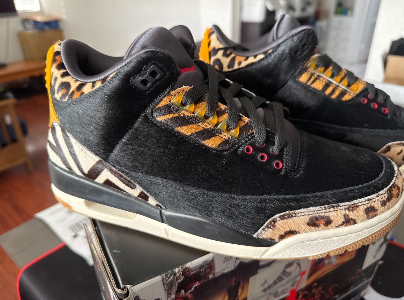 Nike Air Jordan Retro 3 SE 'Animal Instinct’ (CK4344-002) Mens Size 9.5