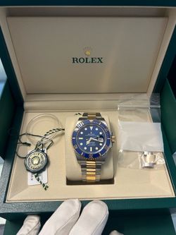 2026 Brand New Rolex Submariner 2 Tone Blusey April2026