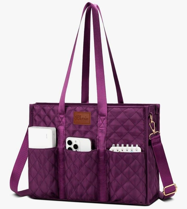 Purple Tote Bag