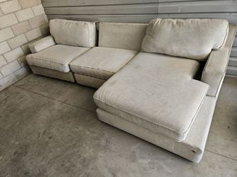 Lazyboy L shape sectional  couch