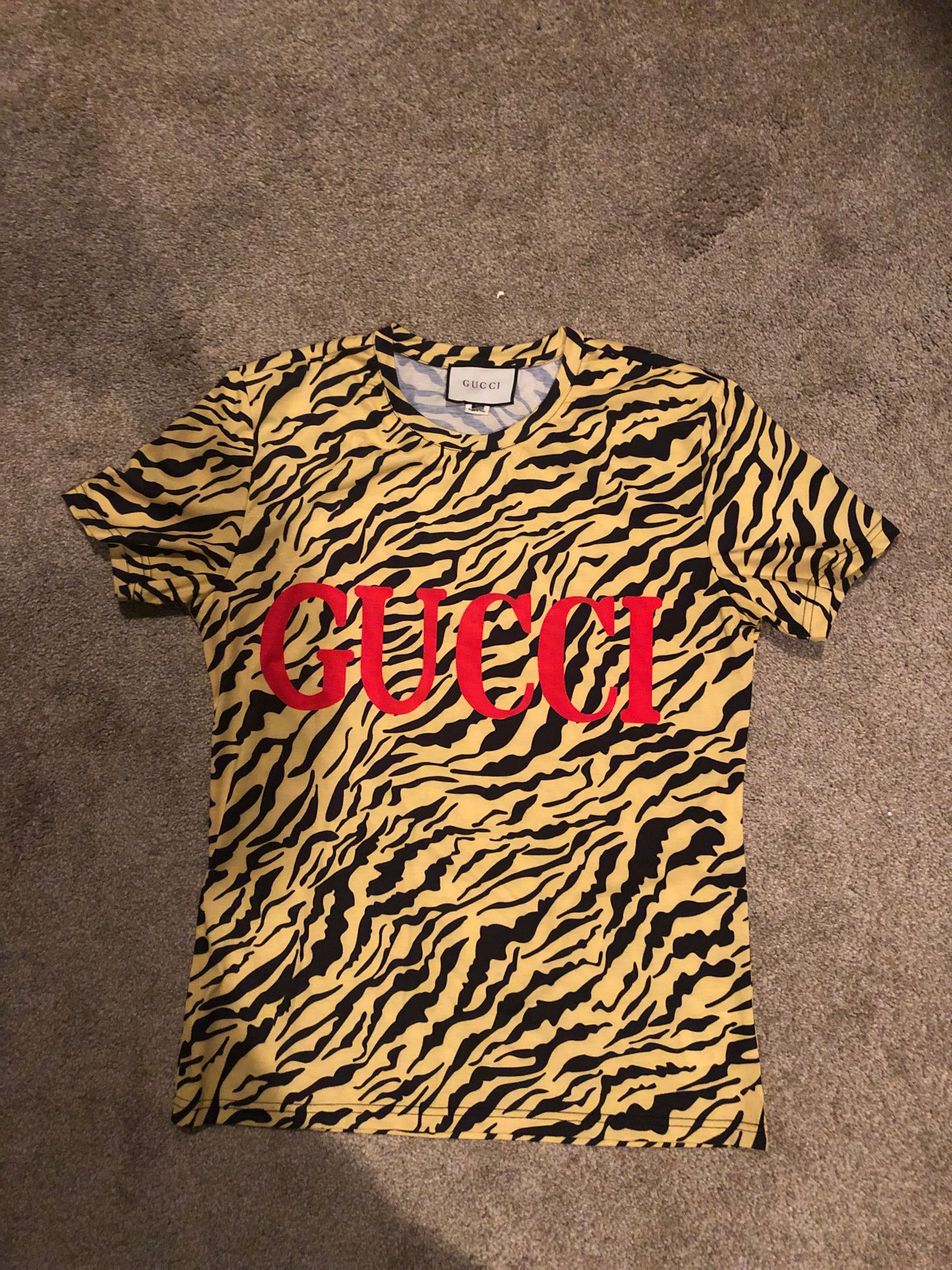 Gucci Tiger Print Shirt