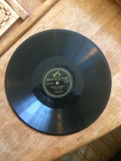 Vintage Shellac Record by Fran Allison