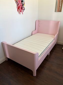 Pink TWIN toddler bed frame