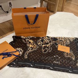 Louis Vuitton Scarf And Box