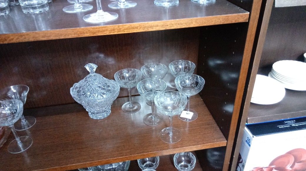 Crystal glasses