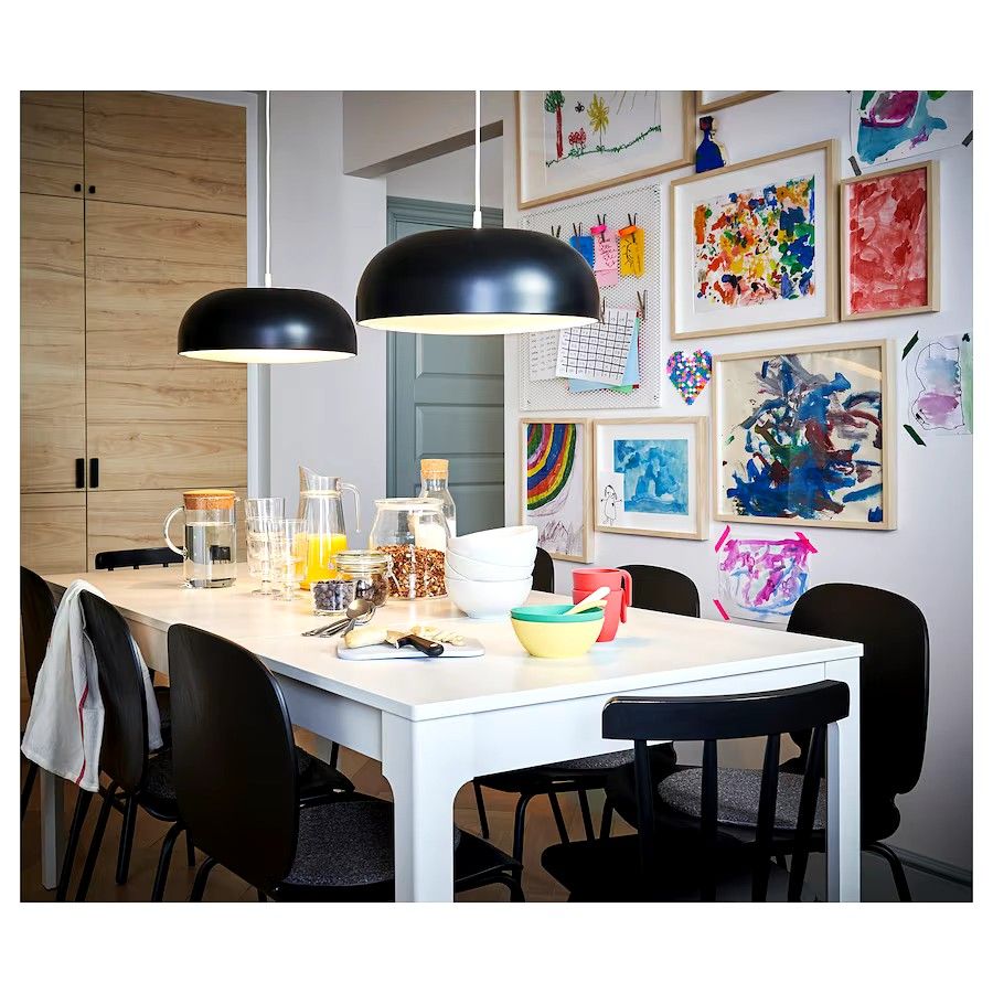 IKEA EKEDALEN Extendable Dining table, white