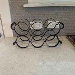 6 Bottle Counter Top Wine Rack NEW