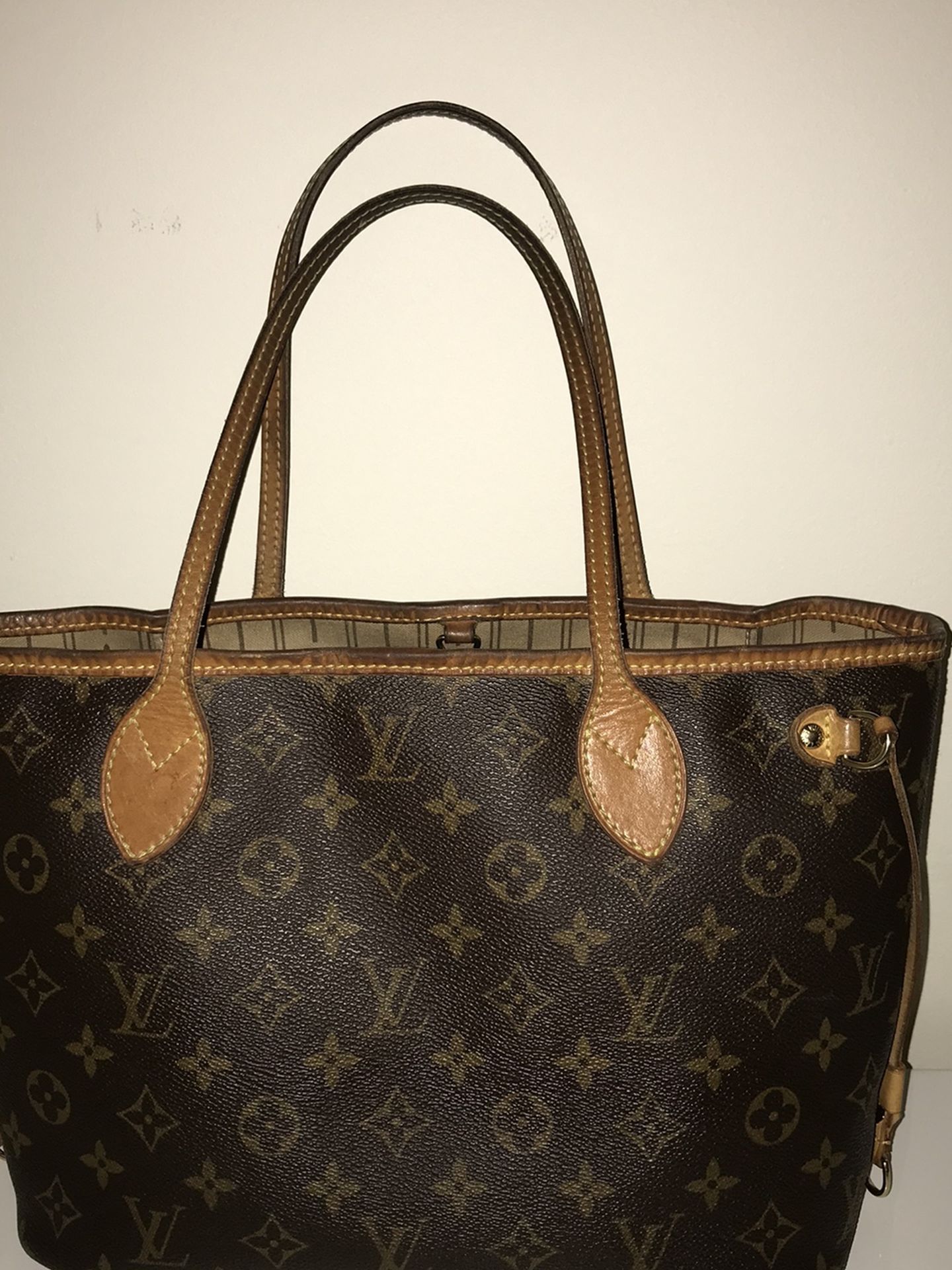 Authentic Louis Vuitton Neverfull PM Monogram Tote Bag
