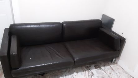 Leather couch
