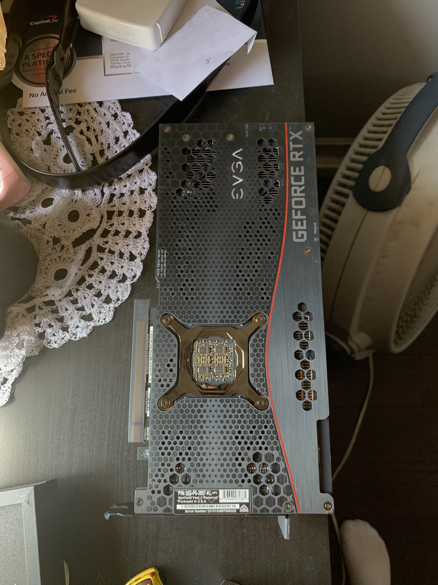 EVGA GeForce RTX 3080 FTW3 ULTRA GAMING, 10G-P5-3897-KL